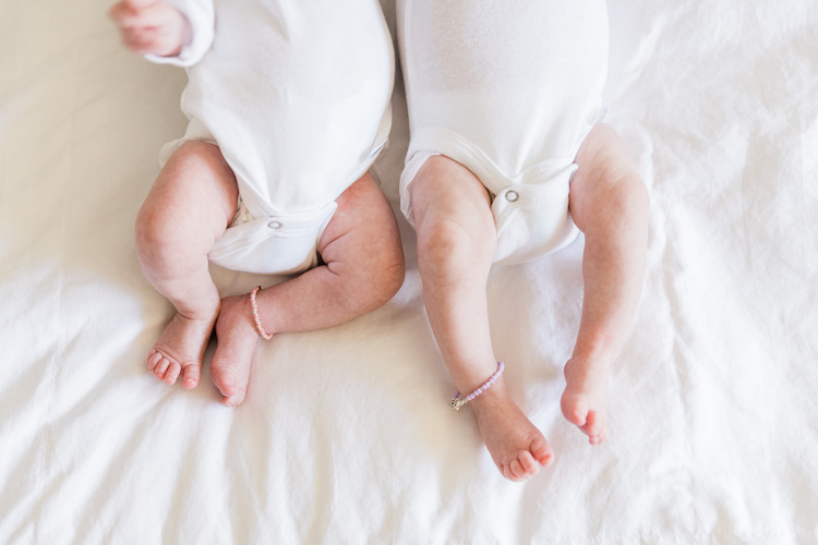 Gwen and Ellie Newborn Session Utah